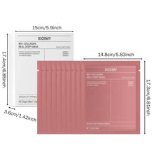 Load image into Gallery viewer, XIOIMY Bio-Collagen Real Deep Mask, Intense Moisturizing Facial for Hydrated, Smooth, and Brightened Skin, Rich in Biocollagen, Alcohol-Free, Hypoallergenic, Lemon Scented, Moisturizing Care, for All Skin Types