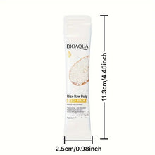Load image into Gallery viewer, 10 PIECE Bioaqua Rice Raw Pulp Sleep Mask: Travel-Friendly, No-Alcohol, Low Allergenic, Suitable for All Skin Types