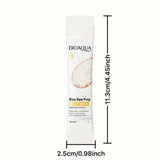 10 PIECE Bioaqua Rice Raw Pulp Sleep Mask: Travel-Friendly, No-Alcohol, Low Allergenic, Suitable for All Skin Types