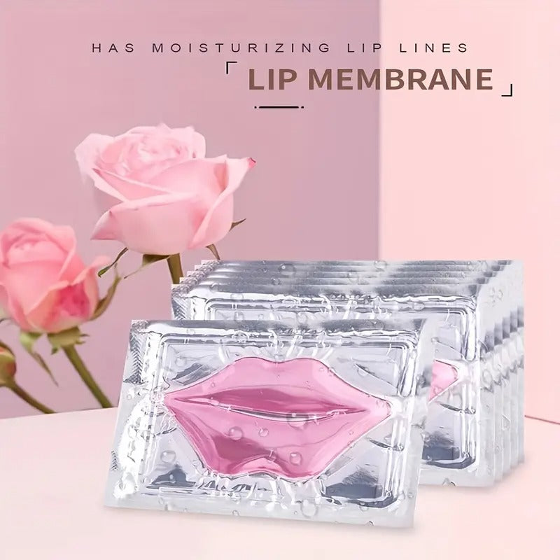 3 Piece Hyaluronic acid Pink Crystal Lip Mask Patch for Hydrated Lips, Moisturizing And Hydrating Anti-Dry Lip Care &amp; &amp; Lip Sleeping &amp; Lip Nourishes &amp; Lip Soothing Mother Gifts Set Gifts for Women&nbsp;