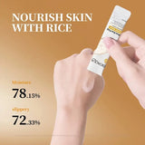 10 PIECE Bioaqua Rice Raw Pulp Sleep Mask: Travel-Friendly, No-Alcohol, Low Allergenic, Suitable for All Skin Types