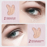 Xioimy Marine Collagen Eye Gel Patches, Brightening &amp; Firming Under Eye, Hydrates &amp;, Rose Scented, Hypoallergenic for All Skin Types