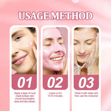 Load image into Gallery viewer, 3pcs of Cherry Blossom Mud Mask Single Piece 5g, Moisturizing, Hydrating, Deep Cleansing Skin, Suitable for All Skin Types, Mud Mask