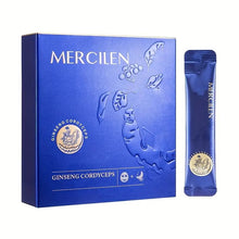 Load image into Gallery viewer, 3 Piece MERCILEN Ginseng Cordyceps Collagen Hydrating Mask，skincare Mercilen Ginseng Cordyceps Hydrating Face Maskx20 Pack - Hypoallergenic, Moisturizing, Aloe Vera Scented Beauty Essentials