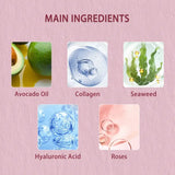 Xioimy Marine Collagen Eye Gel Patches, Brightening &amp; Firming Under Eye, Hydrates &amp;, Rose Scented, Hypoallergenic for All Skin Types