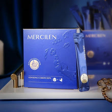 Load image into Gallery viewer, 3 Piece MERCILEN Ginseng Cordyceps Collagen Hydrating Mask，skincare Mercilen Ginseng Cordyceps Hydrating Face Maskx20 Pack - Hypoallergenic, Moisturizing, Aloe Vera Scented Beauty Essentials