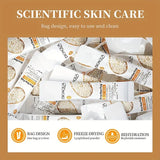 10 PIECE Bioaqua Rice Raw Pulp Sleep Mask: Travel-Friendly, No-Alcohol, Low Allergenic, Suitable for All Skin Types