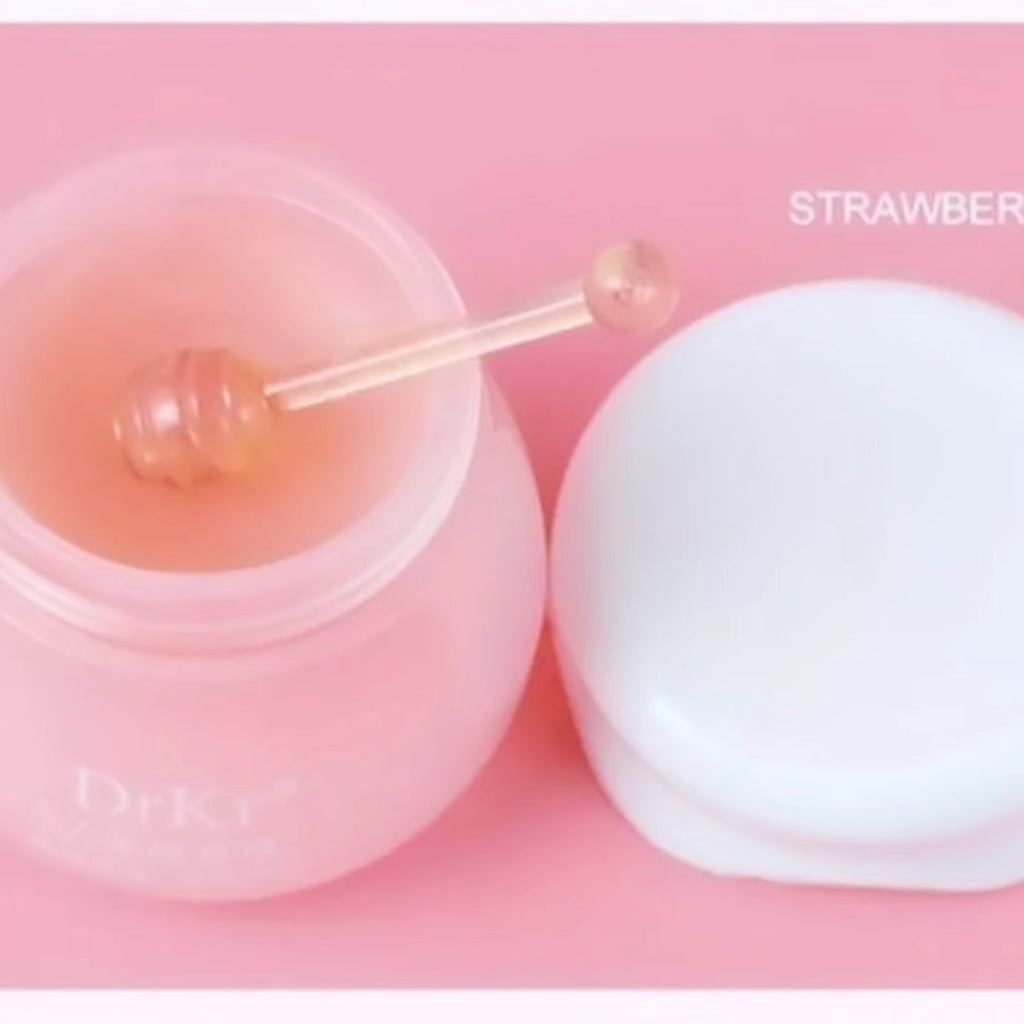 Mini Lip Care Mask Set - Day &amp; Night Hydrating Lip Balm, Moisturizing Lip with Portable Case Gift Box